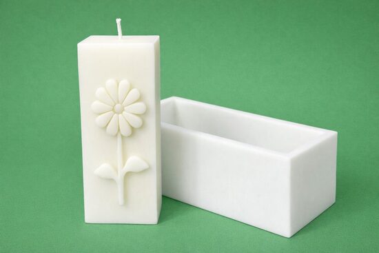 Silikona sveces forma "Puķe"